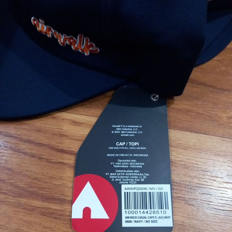 Topi Airwalk Rock Casual Caps FL