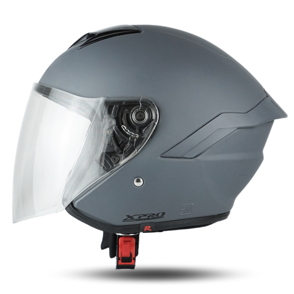 Jual R Six Helm Half Face Kekinian Helem Motor Sni Xpro Series Visor