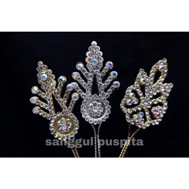 Sisipan Sanggul / Tusuk Sisipan Sanggul / Ornamen Sanggul / Sisipan Rambut / Hiasan Sanggul / Hiasan