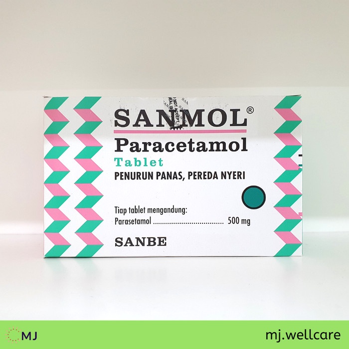 Sanmol Tablet 1 Box 100 tablet