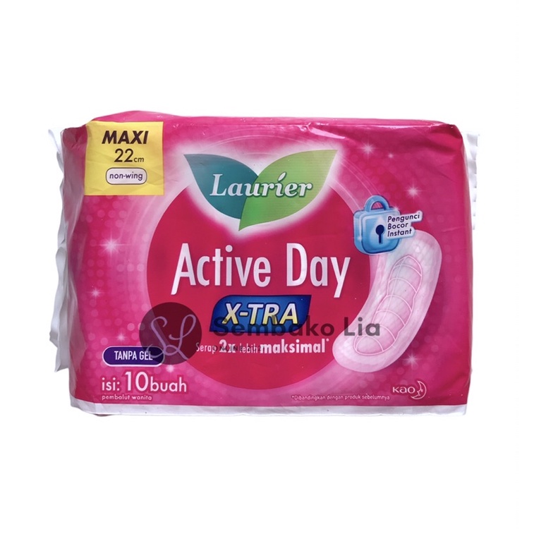 Laurier Active Day Pembalut Wanita Laurier Super Maxi