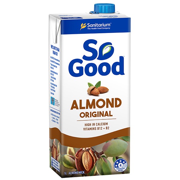 

NEW So Good Almond Milk Original 1 L