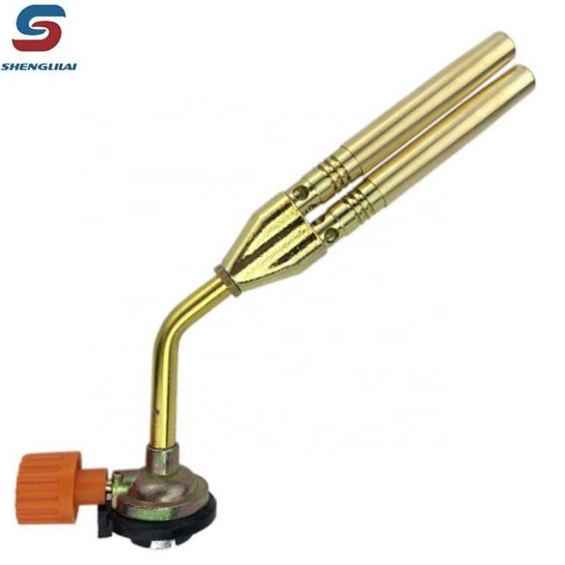 Shenglilai Kepala Gas Butane Torch BBQ Soldering Flame Gun - 820