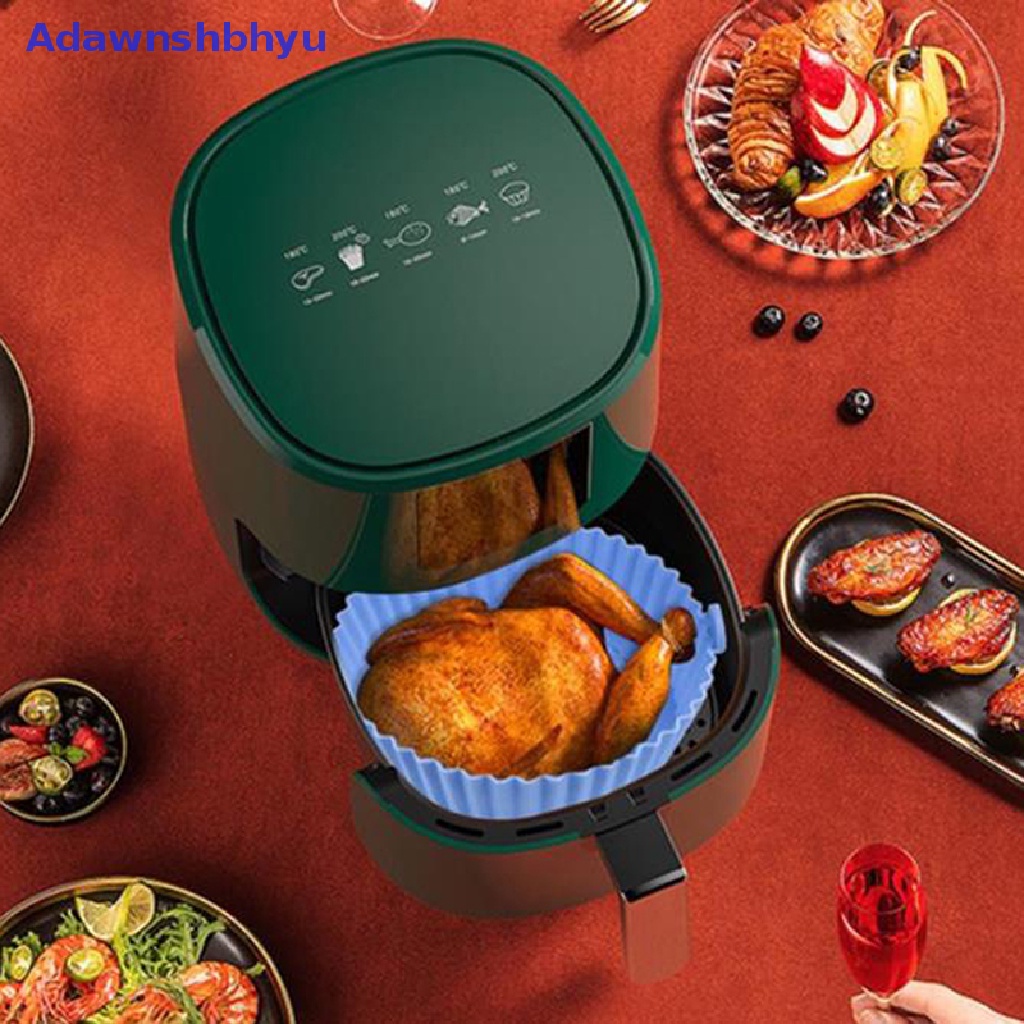 Adhyu Silikon Air Fryer Aksesoris Pad Isolasi Reusable Baking Pot Alat Panggang ID