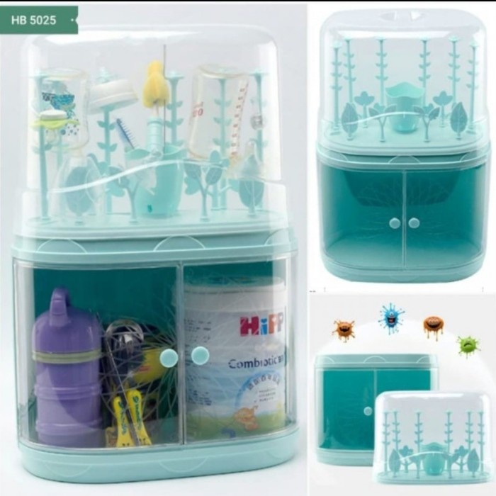 Kandila Multi Level Baby Bottle Box - Rak Botol Kandila Baby