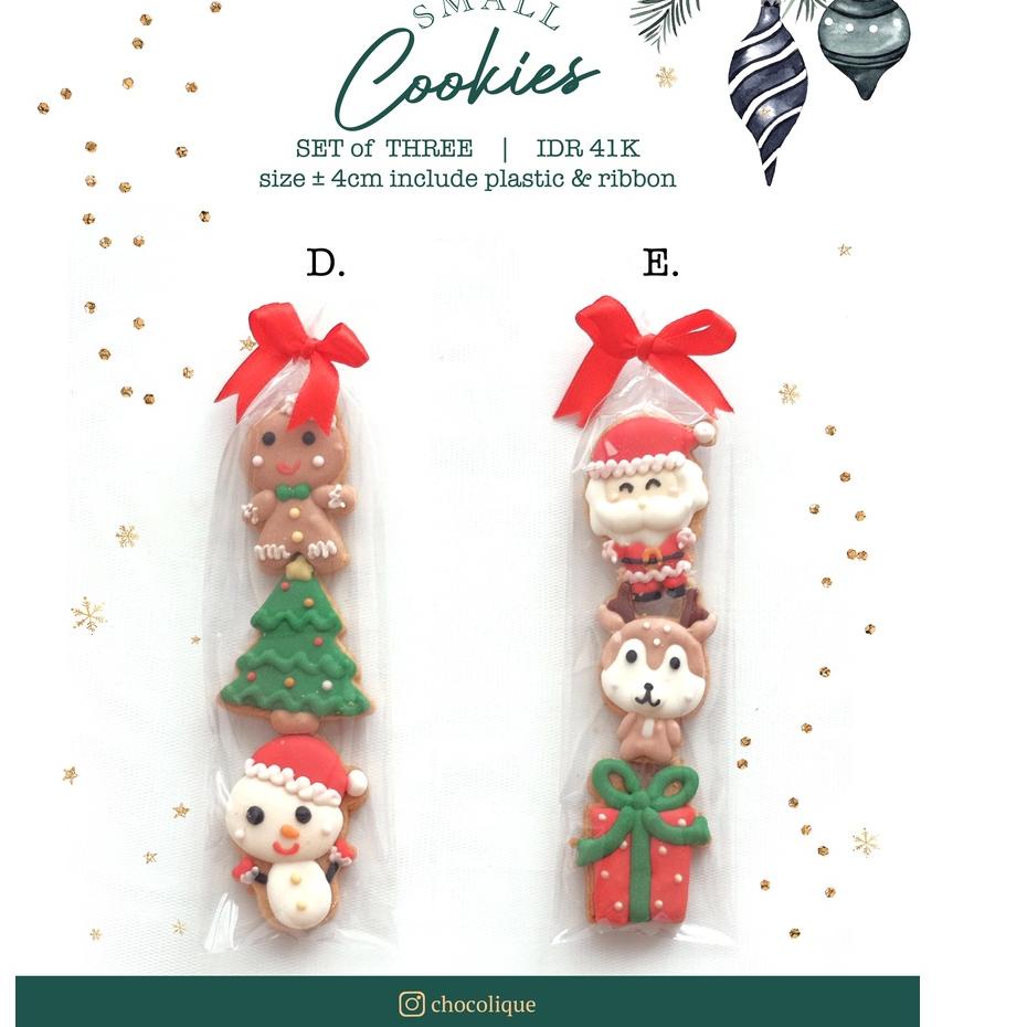 

Christmas Cookies Small / Cookies Natal Small