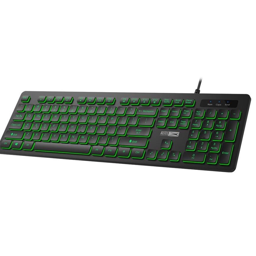 STOK BANYAK 9736 Keyboard Gaming Altec Lansing ALGK-8264 RGB Membrane Keyboard USB Wired ボ