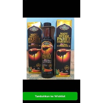 

✔ Madu Hitam Pahit Insulin Darusyfa / Madu Diabet Plus propolis Berkualitas