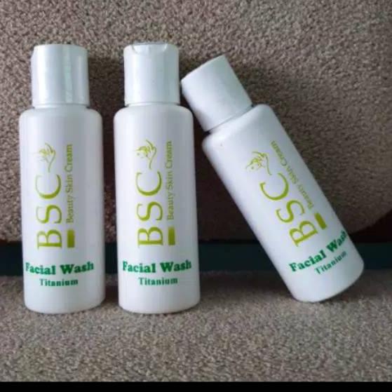 ♕ Facial wash titanium BSC/ sabun BSC titanium ㊛