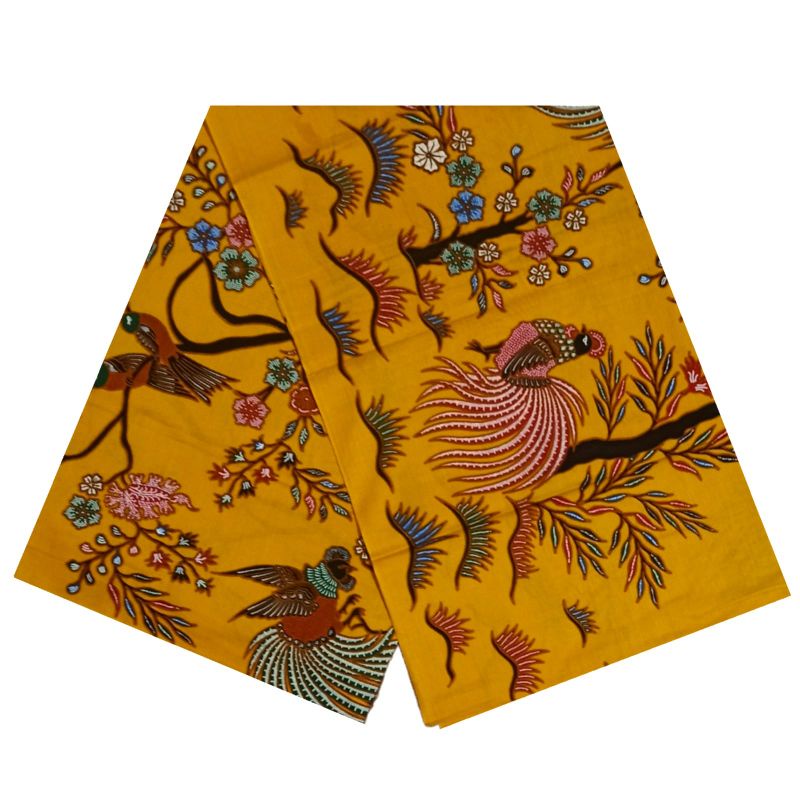 Kain Batik Fashion Katun motif Burung Ayam Jago Warna