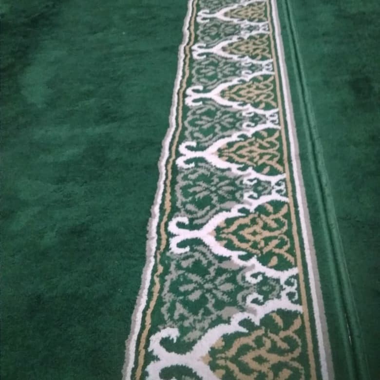 Karpet Sajadah Masjid Mushola Motif Meteran