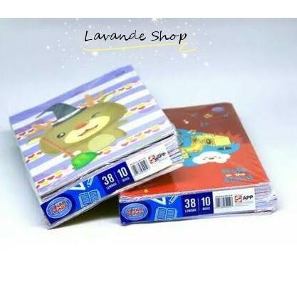 

✓ BUKU TULIS SIDU 1 PACK ISI 10 BUKU 1 BUKU TULIS ISI 38 LB Trendy