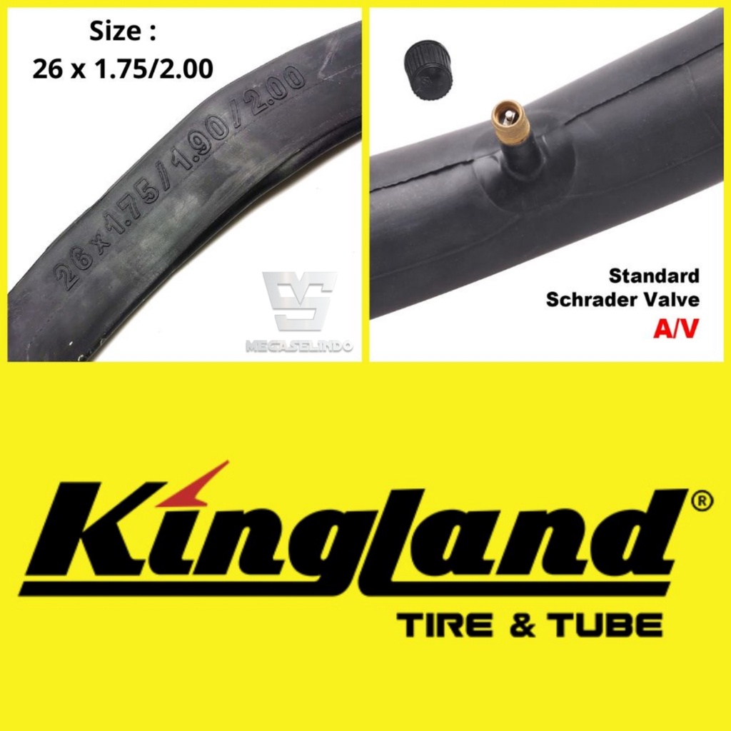 Ban Dalam Sepeda KingLand 26 x 1.75 / 1.90 /2.00 MTB, MINI