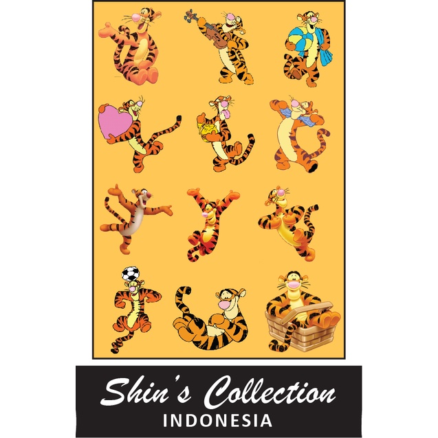 

Sticker stiker murah anti air Tigger solo 1 pc