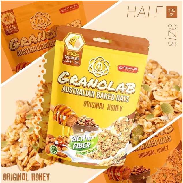 

GRANOLAB ORIGINAL HONEY 105GR - GRANOLA