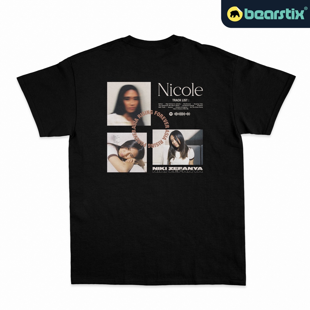 SHINZO - Tshirt Nicole - Kaos Niki Zefanya - Tshirt HITC Festival - Kaos 88 Rising