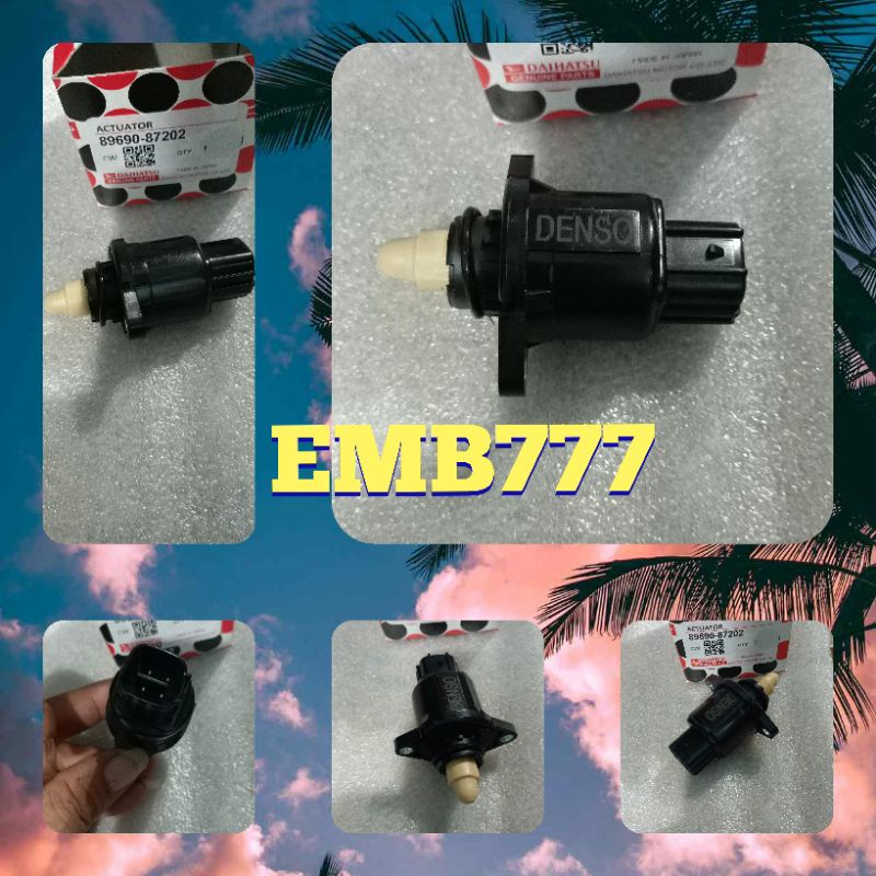 ISC IAC ACTUATOR SWITCH SERVO ISC SWITCH GRANMAX AGYA WIGO AYLA LUXIO