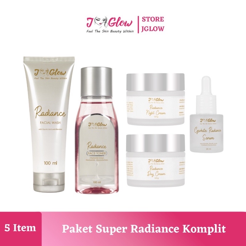 Skincare/Jglow skincare/ Paket Super Whitening Jglow