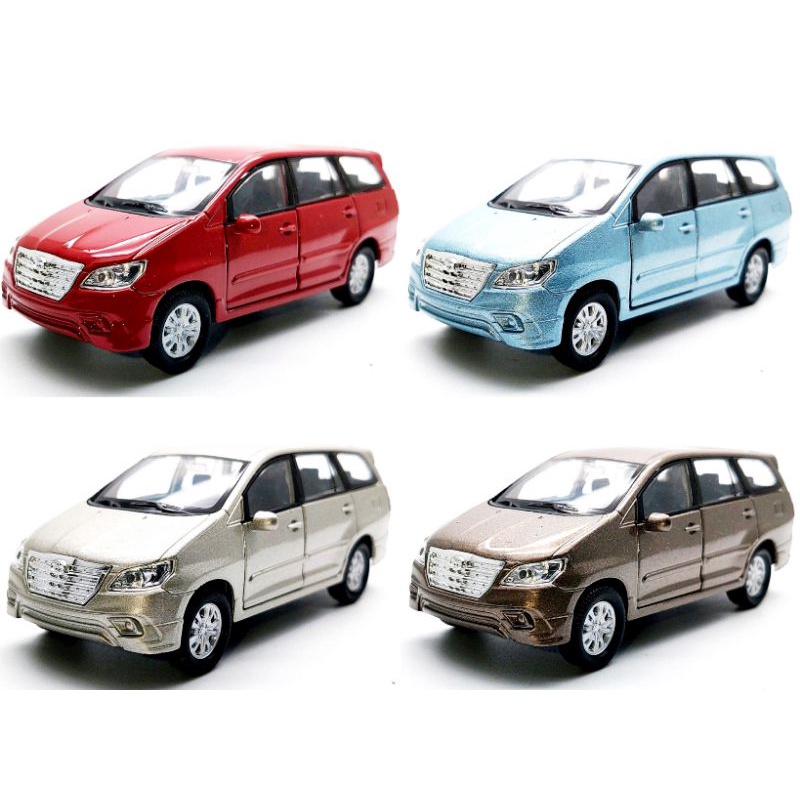 Mainan Diecast Mobil Toyota Kijang Innova Miniatur Mobil Mobilan Pajangan