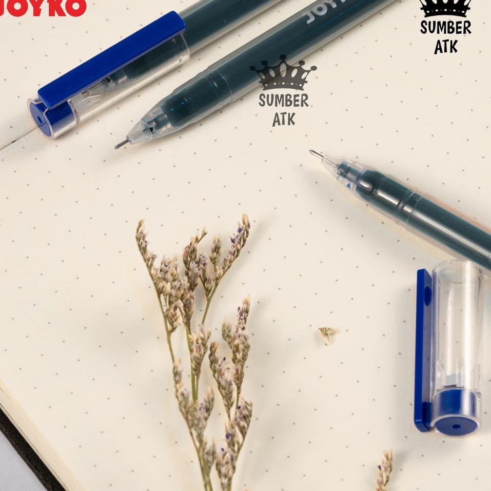 

[PRODUK TWCGU] Gel Pen Pulpen Pena Joyko GP-330 Big Fill Gel 0.5 mm 1 Box 12 PCS SK0