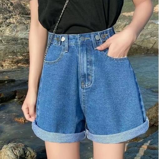 ✒✒ CEWEK_ID Fashion wanita celana kulot pendek wanita celana pendek wanita korea loose longgar jumbo