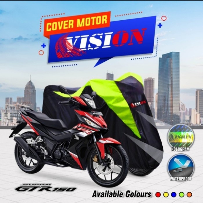 COVER MOTOR SARUNG PELINDUNG MOTOR SUPRA GTR MURAH SEMUA TAHUN