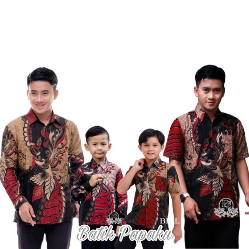 Kemeja hem baju batik seragam kantor jalu