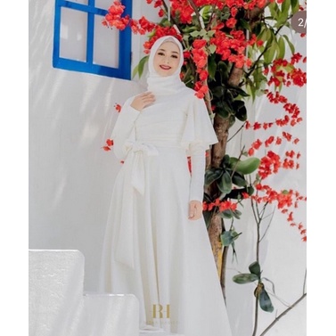 preloved 1x pakai RANA DRESS BY RIZKA HARISTI |SIZE L/ LD  100 | SIAP KIRIM | Dress MATERNITY/DRESS 