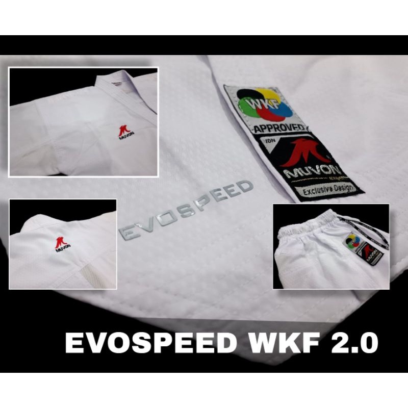 (MVN) EVOSPEED 2.0 MUVON NEW PRODUK 2022//BAJU KARATE MUVON