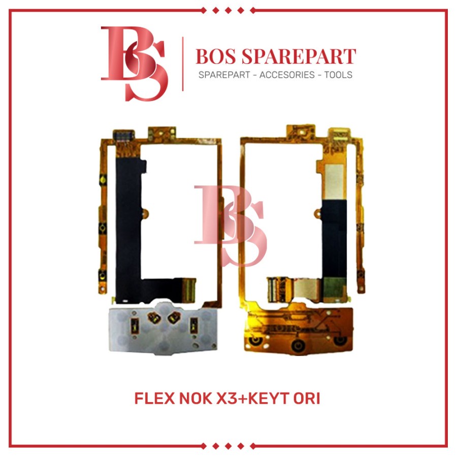 FLEXIBEL NOKIA X3 + KEYT ORI