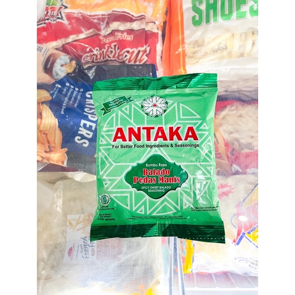 

ANTAKA BUMBU RASA BALADO PEDAS MANIS 100 GR