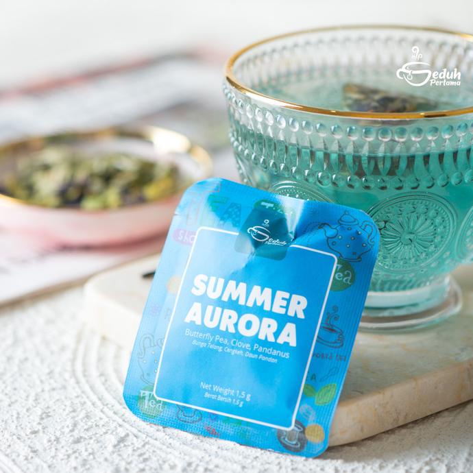 

[BISA COD] Summer Aurora | Teh Herbal Premium Blend Bunga telang, cengkeh, dan pa