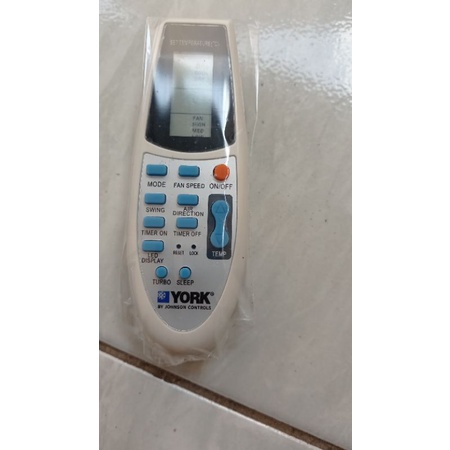 Remote ac york