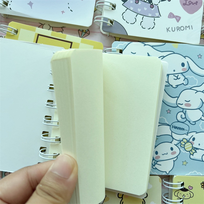 Sanrio Notebook Kuromi Cinnamoroll Pompompurin My Melody Daily Weekly Planner Agenda Weekly Stationery Kantor Perlengkapan Sekolah