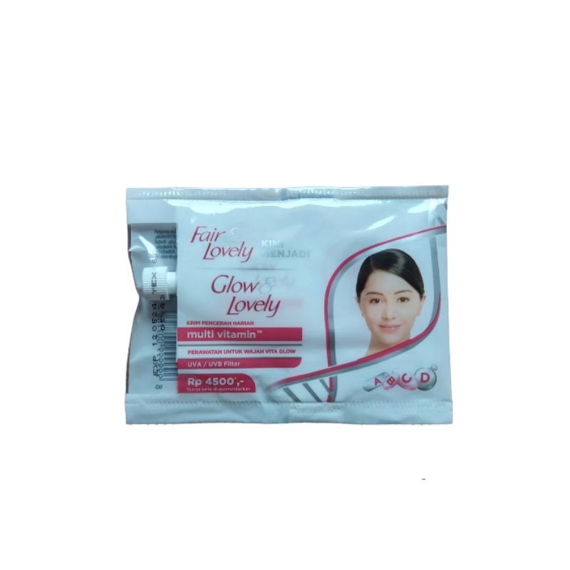 FAIR &amp; LOVELY | GLOW &amp; LOVELY Sachet Cream Facial Wash / Multivitamin