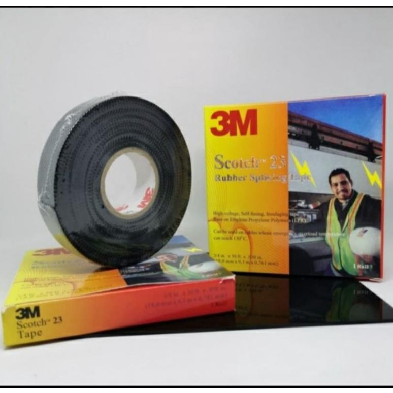 

3M ISOLASI RUBBER SCOTCH 23 SPLICING TAPE TERLARISS...,,,,,