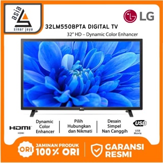 LG 32LM550 Dynamic Enhance Color TV 32 Inch - 32LM550BPTA