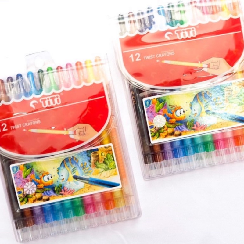 

TITI 12 Twist Crayons - Crayon Putar