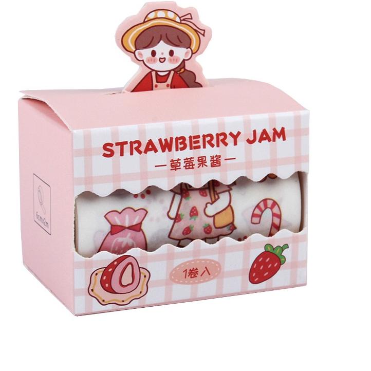 

Trend Roll Stiker Washi Karakter Lucu,,