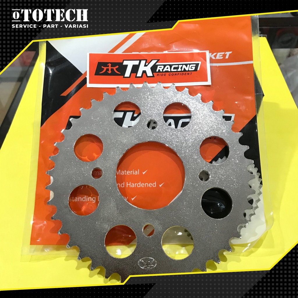 GEAR BELAKANG TK RACING 415X 42T SATRIA FU NEW ORIGINAL
