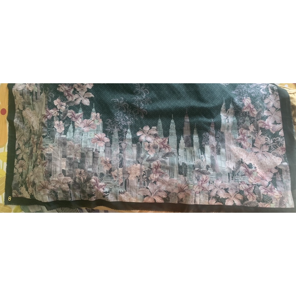 preloved buttonscarves malaya warna emerald