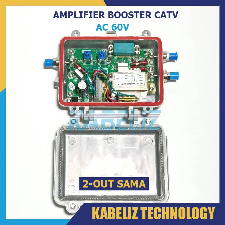 BOOSTER OUTDOOR AMPLIFIER CATV 60V