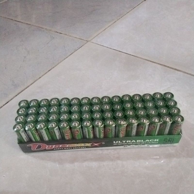 1 pak baterai AA Dynamax 60pcs