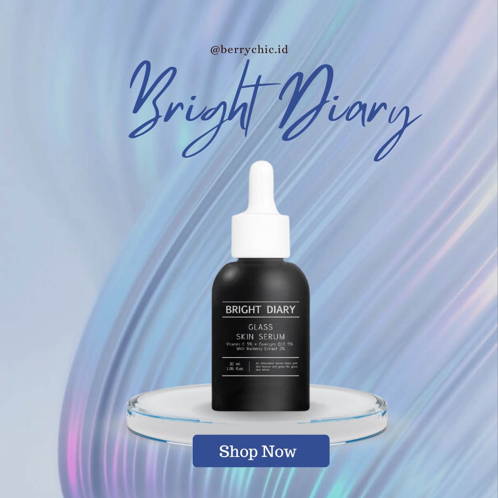 Bright Diary Glass Skin Serum Vitamin C + Coenzym Q10 with Mulberry Extract