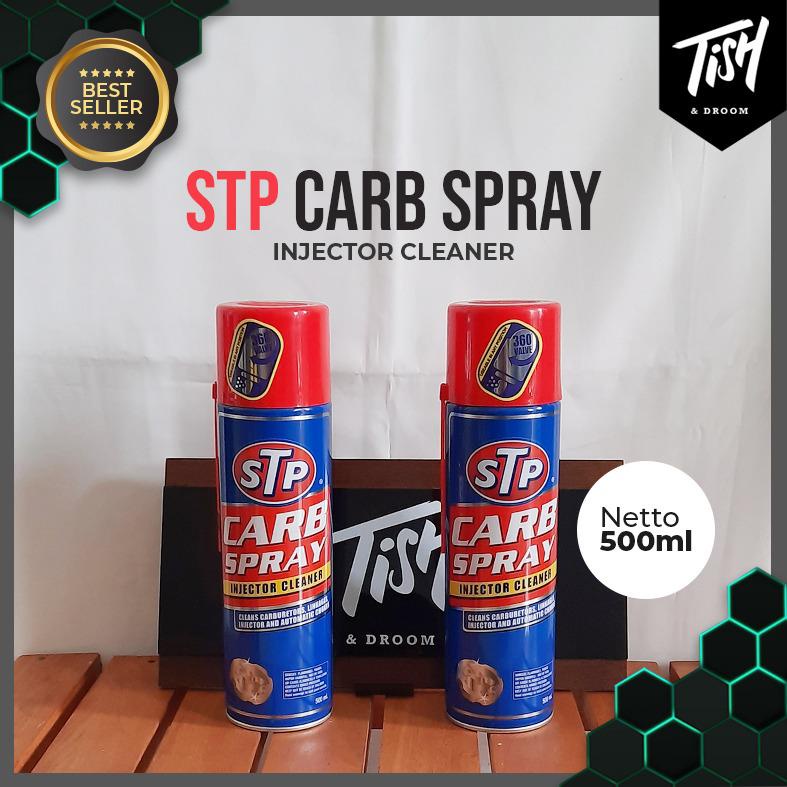 STP Carb Spray Injector Cleaner Mobil Motor Pembersih Karbu