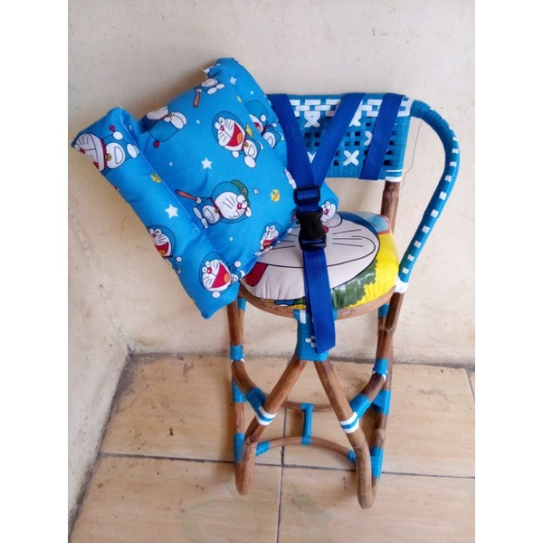 kursi boncengan anak paket komplit sabuk+bantal stang//boncengan matic motor beat Vario Scoopy//kursi anak//kursi anak motor matic//dudukan anak//dudukan anak rotan motor matic//jok anak motor matic//bangku rotan motor matik