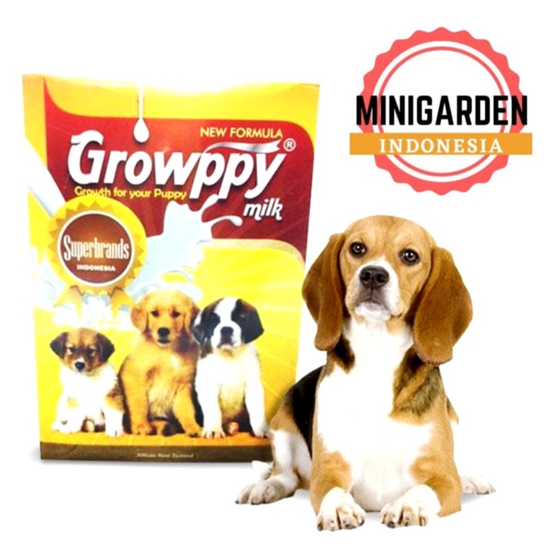 SUSU ANJING GROWPPY SACHET 30 GRAM puppy dog milk susu anakan anjing