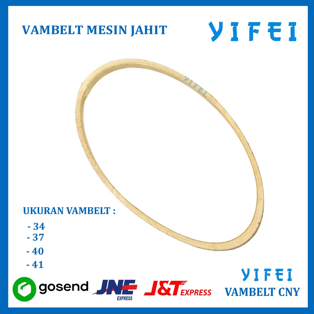 VAMBELT JAHIT,OBRAS,OVERDECK,LUBANG,PASANGKANCING DLL - 33