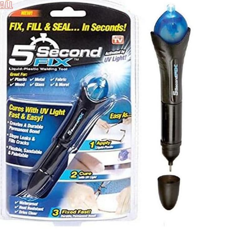 

➱Kemasan Baru 5 Second Fix Lem Serbaguna Ajaib Sinar UV Magic Super Glue Power Tool [ZG1]