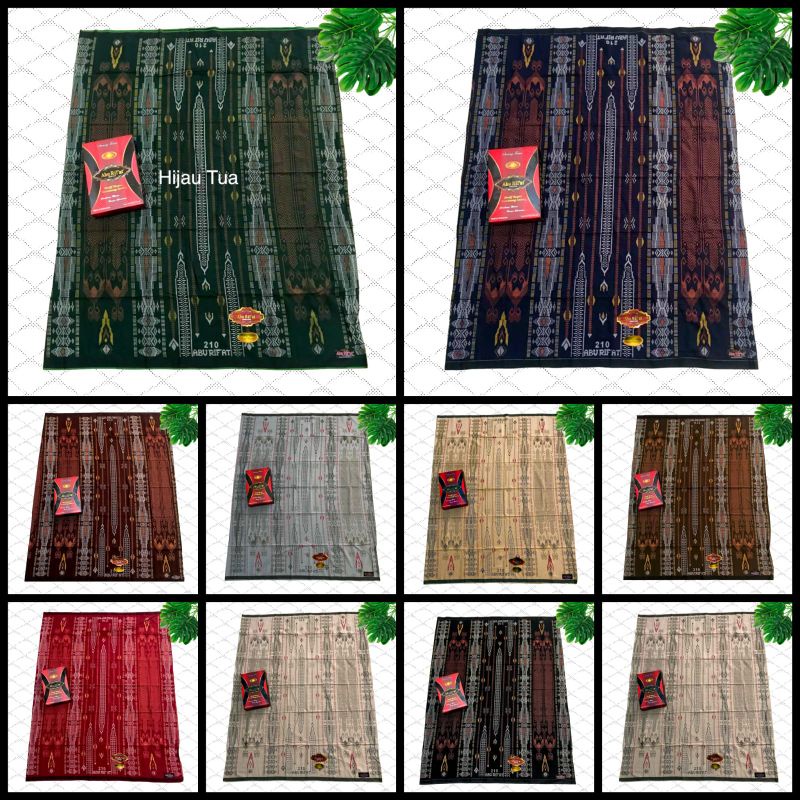 Sarung Abu Rif'at Super Kembang Motif BHS MPM